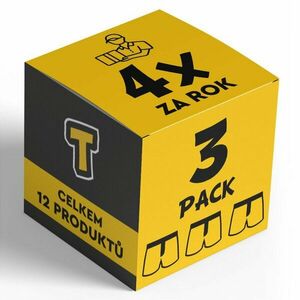 Nedeto 4x 3PACK pánské trenky - čtvrtletní roční předplatné XL obraz