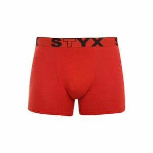 Styx Pánské boxerky long sportovní guma červené (U1064) XXL obraz