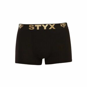 Styx Pánské boxerky / KTV sportovní guma černé - černá guma (GTC960) XL obraz