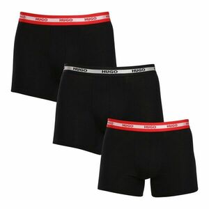 HUGO 3PACK pánské boxerky černé (50520475 962) XL obraz