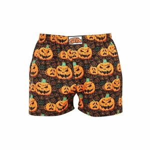 Styx Pánské trenky art klasická guma Halloween dýně (A1755) XL obraz