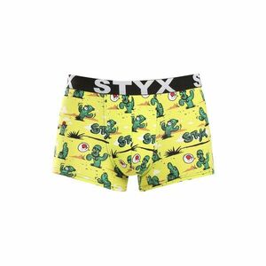 Styx Pánské boxerky art sportovní guma kaktusy (G1351) XXL obraz