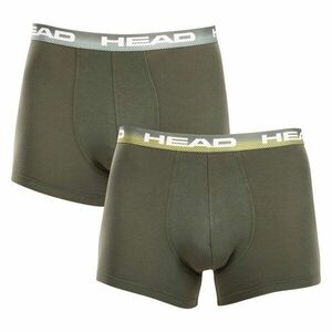 HEAD 2PACK pánské boxerky zelené (701226183 001) L obraz