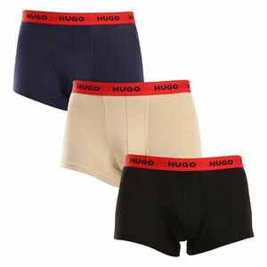 HUGO 3PACK pánské boxerky vícebarevné (50517878 962) M obraz