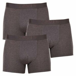 Levis 3PACK pánské boxerky šedé (905045001 007) M obraz