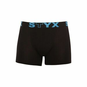 Styx Pánské boxerky long sportovní guma černé (U961) M obraz