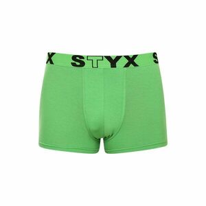 Styx Pánské boxerky sportovní guma zelené (G1069) XXL obraz