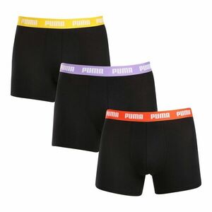 Puma 3PACK pánské boxerky černé (701226820 009) M obraz