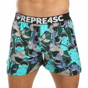 Represent Pánské trenky exclusive Mike Happy Sharks (R4M-BOX-0709) M obraz