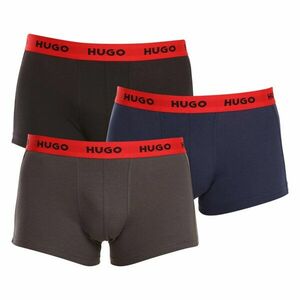 HUGO 3PACK pánské boxerky vícebarevné (50469766 031) M obraz