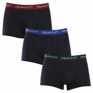 GANT 3PACK pánské boxerky modré (902333003-604) M obraz