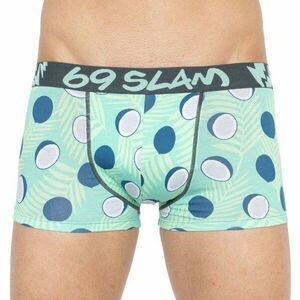 69SLAM Pánské boxerky hip bamboo coco blue M obraz