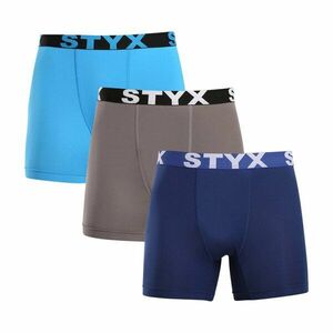 Styx 3PACK pánské funkční boxerky vícebarevné (3W96839) M obraz