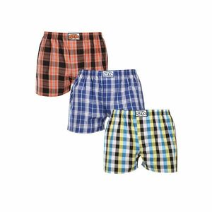 Styx 3PACK pánské trenky klasická guma vícebarevné (3A102426) XXL obraz