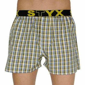 Styx Pánské trenky sportovní guma vícebarevné (B107) XL obraz