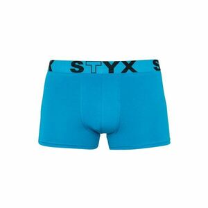 Styx Pánské boxerky sportovní guma světle modré (G969) XL obraz