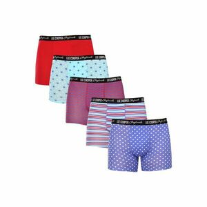 Lee Cooper 5PACK pánské boxerky vícebarevné (LCU3200700C-1763048) M obraz