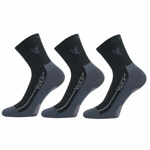 VoXX 3PACK ponožky černé (Barefootan-black) S obraz