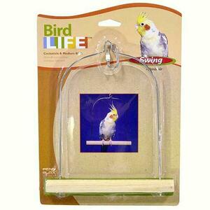 Penn Plax BIRD LIFE Houpačka dřevěná pro korely 18x24cm obraz