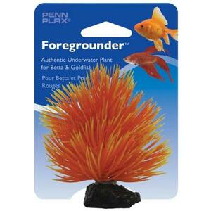 Penn Plax AQUA LIFE Betta Plant Fan Bush 9cm umělá rostlina oranžová obraz