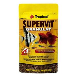 Tropical Supervit Granulat 10g mnohosložkové krmivo pro akvarijní ryby obraz