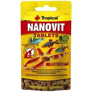 Tropical Nanovit Tablets 10g/70ks krmivo pro nejmenší druhy ryb s obsahem bílkovin obraz