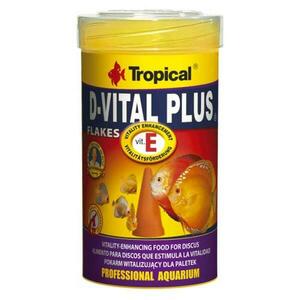 Tropical D-Vital Plus 100ml/20g vločkové krmivo pro všechny druhy discusů s vitamíne obraz