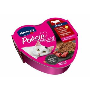 Vitakraft Poésie Délice Plus hovězí 85 g obraz