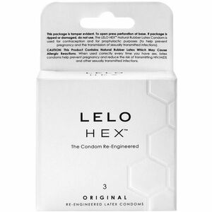 LELO Hex Original – klasické kondomy (3 ks) obraz