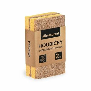 Allnature Houbičky z kokosových vláken 2 ks obraz