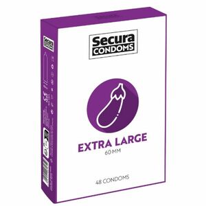 Secura Extra large – velké kondomy (48 ks) obraz