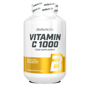 BioTech USA Vitamin C 1000 - 100 tablet obraz