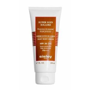 Sisley Super Soin Solaire Silky Body Cream SPF30 tělový krém 200 ml obraz