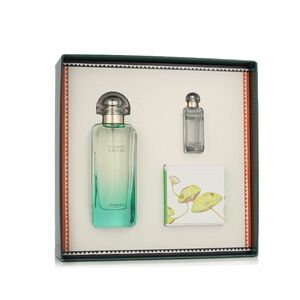 Hermès Un Jardin Sur le Nil EDT 100 ml + EDT MINI 7, 5 ml + tuhé mýdlo 50 g UNISEX (Cover with Bracelets) obraz