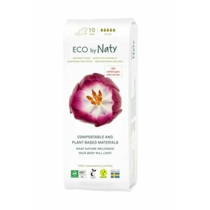 ECO by Naty Dámské ECO mateřské vložky po porodu 10 ks obraz