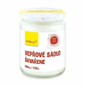 Wolfberry Vepřové sádlo škvařené 500 ml 435 g obraz