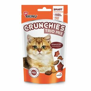 Akinu Crunchies pamlsek pro kočky 50 g obraz