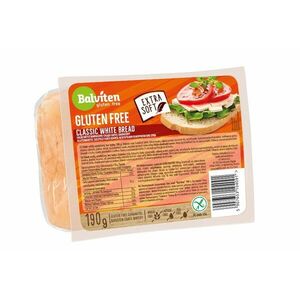 Balviten Classic White Bread bezlepkový krájený světlý chléb 190 g obraz