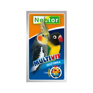 Nestor MULTIVIT ENERGY multivitamíny pro korely a velké papoušky 20g obraz