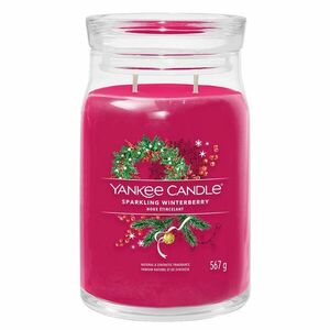 Yankee Candle Vonná svíčka Sparkling Winterberry 2 knoty 567 g obraz