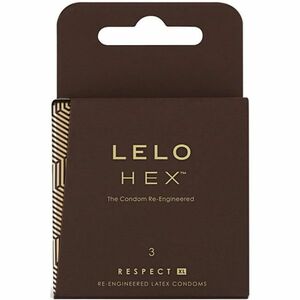 LELO Hex Respect – XL kondomy (3 ks) obraz