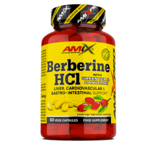 Amix Nutrition Berberine HCl + GreenTea & Dandelion - 60 kapslí obraz