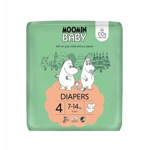 Moomin Baby 4 Maxi 7–14 kg eko pleny 42 ks obraz