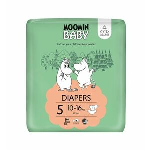 Moomin Baby 5 Maxi 10–16 kg eko pleny 40 ks obraz