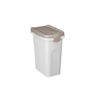 Stefanplast Pet food Container 33x22x41cm 15l bílý/šedý barel na 6kg granulí obraz