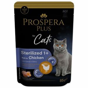 PROSPERA Plus Sterilized 1+ Chicken Carrot kapsička 85 g obraz