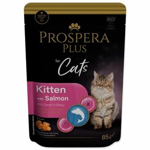 PROSPERA Plus Kitten Salmon Carrot kapsička 85 g obraz