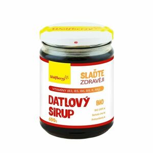 Wolfberry Datlový sirup BIO 600 g obraz