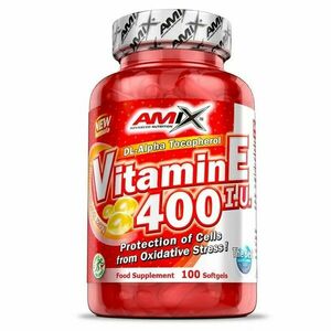 Amix Nutrition Vitamin E400 I.U. - 100 kapslí obraz