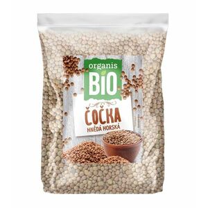 Organis Čočka hnědá horská BIO 500 g obraz